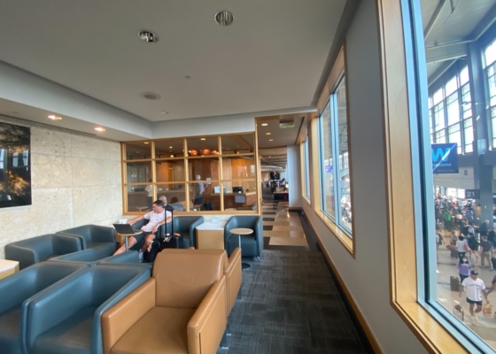 American Airlines - Admirals Club Renovation and Interior Painting by Southstone Painting Group